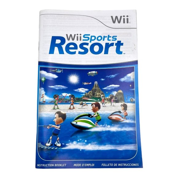 Nintendo Toys Nintendo Wii Sports Resort Instruction Manual Booklet